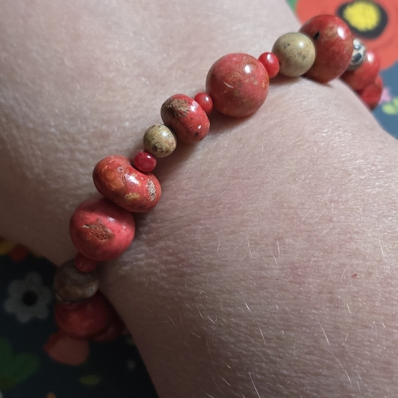 Jay King Coral Bracelet Marked DTR 925 Sterling Mine Finds HSN - Picture 10 of 10